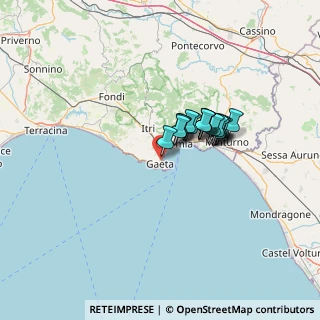 Mappa Colle San Agata III Traversa Destra, 04024 Gaeta LT, Italia (9.49706)