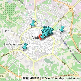 Mappa Piazza Balilla, 76123 Andria BT, Italia (0.51063)