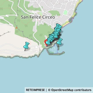 Mappa Porto del Circeo - Piazza Enrico Fabrizi - San Felice Circeo, 04017 San Felice Circeo LT, Italia (0.26)