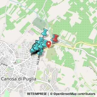 Mappa Via di Barletta, 76012 Canosa di Puglia BT, Italia (0.30667)