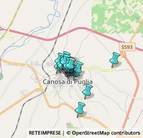 Mappa Via Capri, 76012 Canosa di Puglia BT, Italia (0.864)