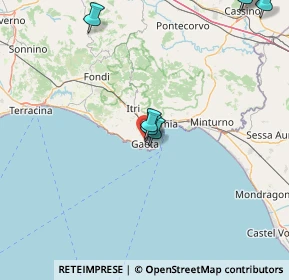 Mappa Via Canada, 04024 Gaeta LT, Italia (34.77929)