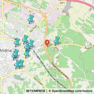 Mappa Tangenziale di Andria, 76123 Andria BT, Italia (1.33636)