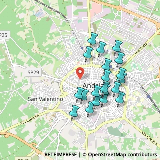 Mappa Via Po, 76123 Andria BT, Italia (0.942)