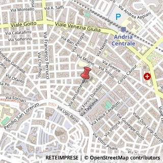 Mappa Via XX Settembre, 66/A, 76123 Andria, Barletta-Andria-Trani (Puglia)