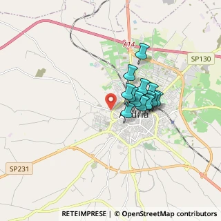 Mappa Via S. M. dei Miracoli, 76123 Andria BT, Italia (1.28462)