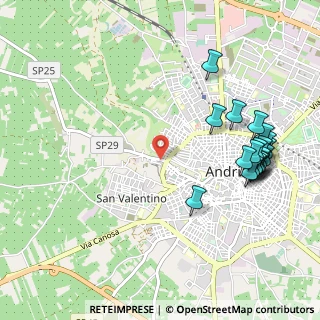 Mappa Via S. M. dei Miracoli, 76123 Andria BT, Italia (1.2905)