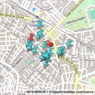Mappa Via Duca di Genova, 76123 Andria BT, Italia (0.191)
