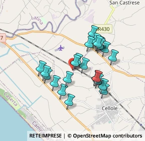 Mappa Via campo Felice snc Località sgorbi Via campo Felice snc, 81037 Sessa Aurunca CE, Italia (1.6)