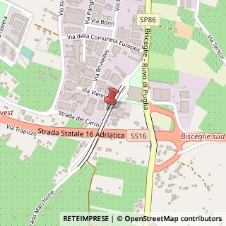 Mappa Strada Comunale Macchione, 24, 76011 Bisceglie, Barletta-Andria-Trani (Puglia)