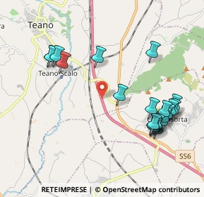 Mappa Autostrada del Sole, 81057 Teano CE, Italia (2.399)