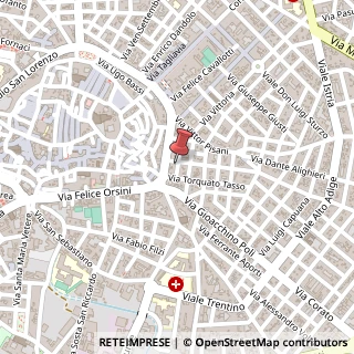 Mappa Via A. Genovesi, 39, 76123 Andria, Barletta-Andria-Trani (Puglia)