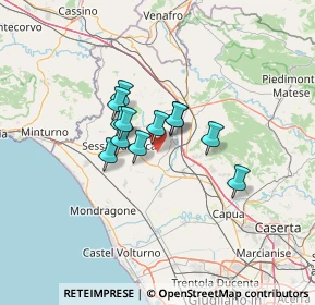 Mappa Via Termine Vic, 81057 Teano CE, Italia (8.88833)