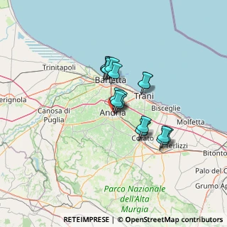 Mappa Via Ugo Foscolo, 76123 Andria BT, Italia (10.30368)