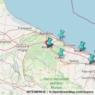 Mappa Via Ugo Foscolo, 76123 Andria BT, Italia (20.67182)