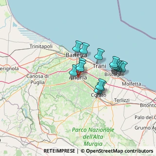 Mappa , 76123 Andria BT, Italia (11.57143)