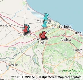 Mappa Corso S. Sabino, 70053 Canosa di Puglia BT, Italia (8.0025)