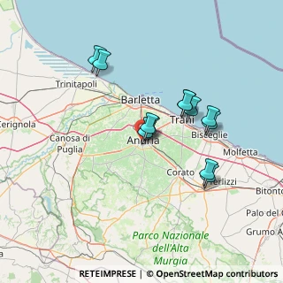 Mappa Via Gondar, 76123 Andria BT, Italia (13.005)