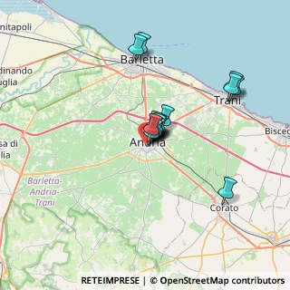 Mappa Via Gondar, 76123 Andria BT, Italia (4.96125)