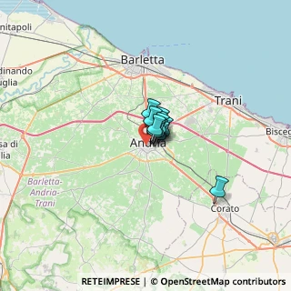 Mappa Via Gondar, 76123 Andria BT, Italia (2.25545)