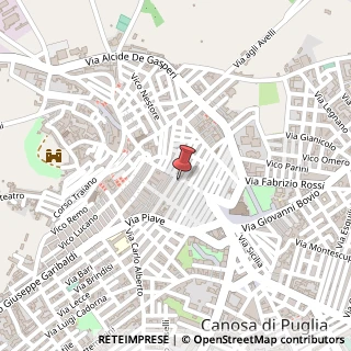 Mappa Corso San Sabino, 28, 70053 Canosa di Puglia, Barletta-Andria-Trani (Puglia)