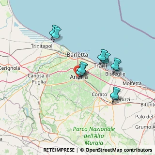 Mappa Via S. Vito, 76123 Andria BT, Italia (13.16)