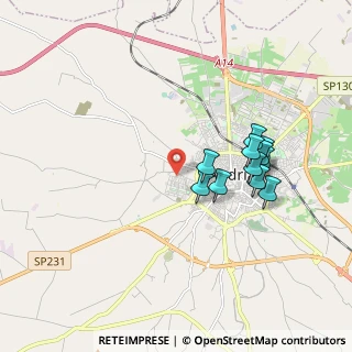 Mappa Via Minervino Murge, 76123 Andria BT, Italia (1.76455)