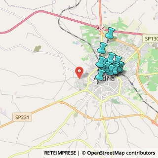 Mappa Via Minervino Murge, 76123 Andria BT, Italia (1.77769)