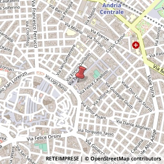 Mappa Corso Cavour, 9, 76123 Andria, Barletta-Andria-Trani (Puglia)
