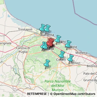 Mappa 70031 Andria BT, Italia (8.01538)