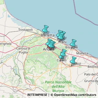 Mappa 70031 Andria BT, Italia (9.79273)
