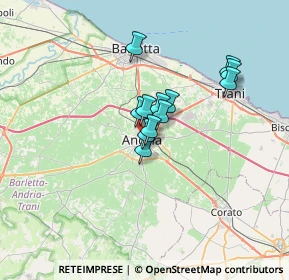 Mappa 70031 Andria BT, Italia (4.67417)