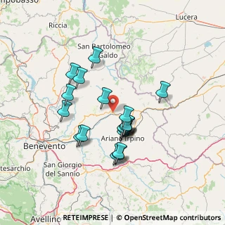 Mappa SS90bis, 83037 Montecalvo Irpino AV, Italia (12.6195)