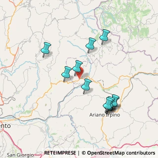 Mappa SS90bis, 83034 Casalbore AV, Italia (8.02333)