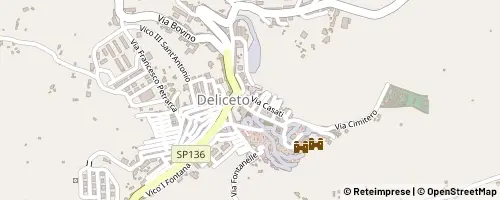 Mappa Deliceto