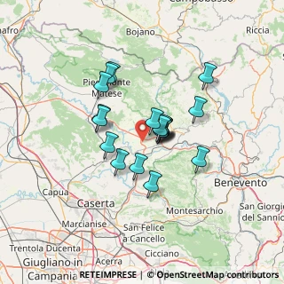 Mappa Via secondo mennitto, 82030 San Salvatore Telesino BN, Italia (10.42579)