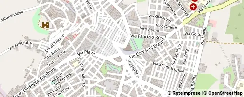 Mappa Canosa di Puglia