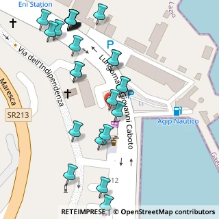 Mappa Largo Palazzo Albani, 04024 Gaeta LT, Italia (0.08077)