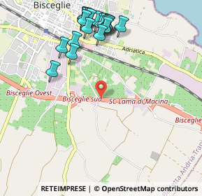 Mappa SS 16, 76011 Bisceglie BT, Italia (1.274)