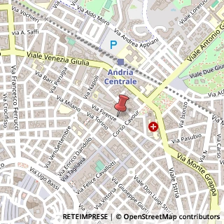 Mappa Via Firenze, 13, 76123 Andria, Barletta-Andria-Trani (Puglia)