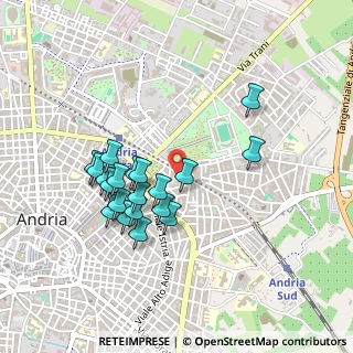 Mappa Via Redipuglia, 76123 Andria BT, Italia (0.4405)