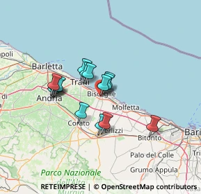 Mappa Via Sant'Andrea, 76011 Bisceglie BT, Italia (10.804)