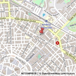 Mappa Via Firenze, 35, 76123 Andria, Barletta-Andria-Trani (Puglia)