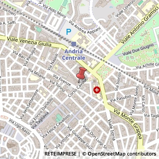 Mappa Corso Cavour, 170, 76123 Andria, Barletta-Andria-Trani (Puglia)