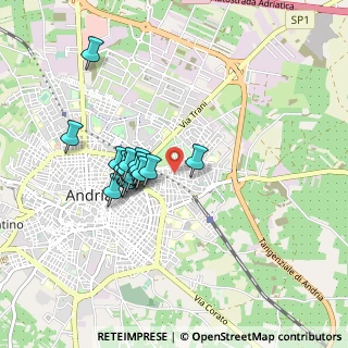 Mappa Via Atene, 76123 Andria BT, Italia (0.76313)