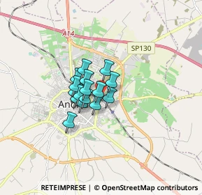 Mappa Via Atene, 76123 Andria BT, Italia (0.95563)