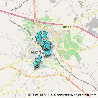 Mappa Via Atene, 76123 Andria BT, Italia (1.09467)