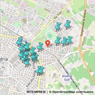Mappa Via Atene, 76123 Andria BT, Italia (0.559)