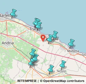 Mappa Strada S. Pietro, 76011 Bisceglie BT, Italia (8.60923)