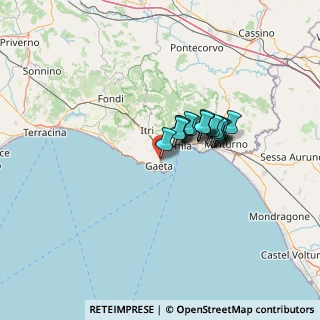 Mappa Via San Giacomo, 04024 Gaeta LT, Italia (9.08412)